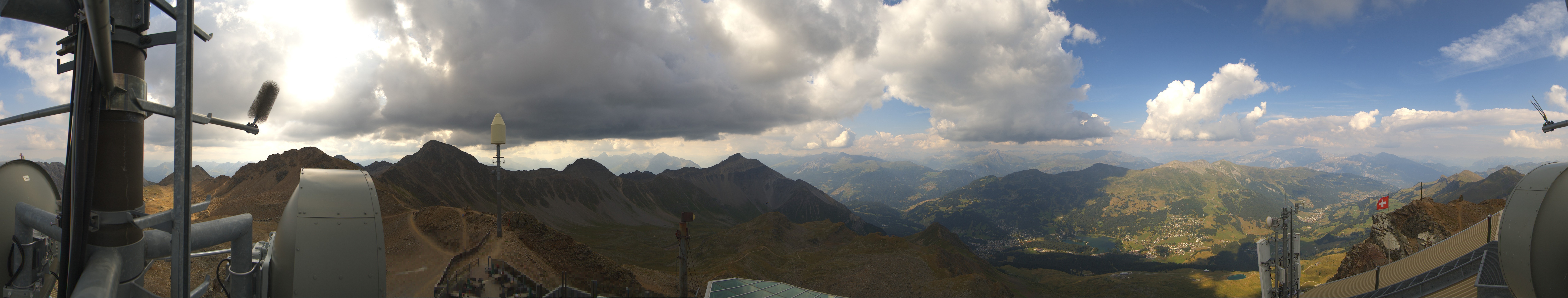 Archiv Foto Webcam Lenzerheide Parpaner Rothorn