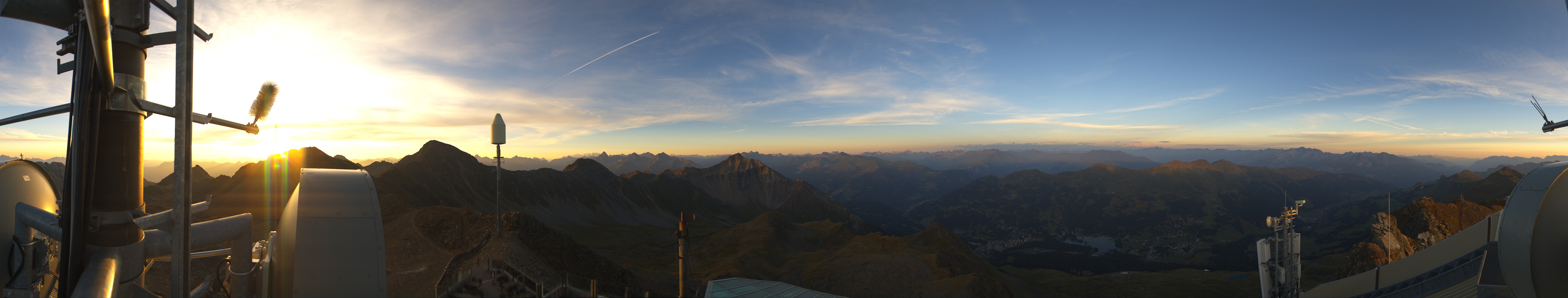 Archiv Foto Webcam Lenzerheide Parpaner Rothorn