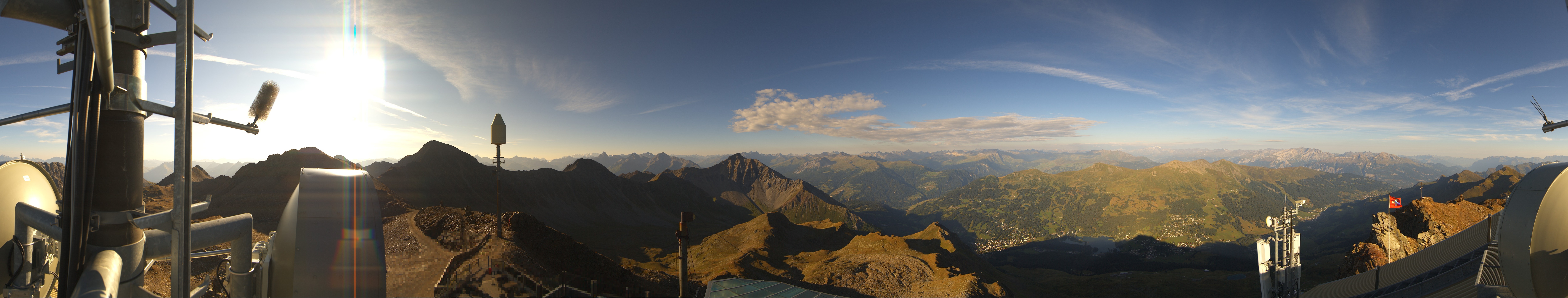 Archiv Foto Webcam Lenzerheide Parpaner Rothorn