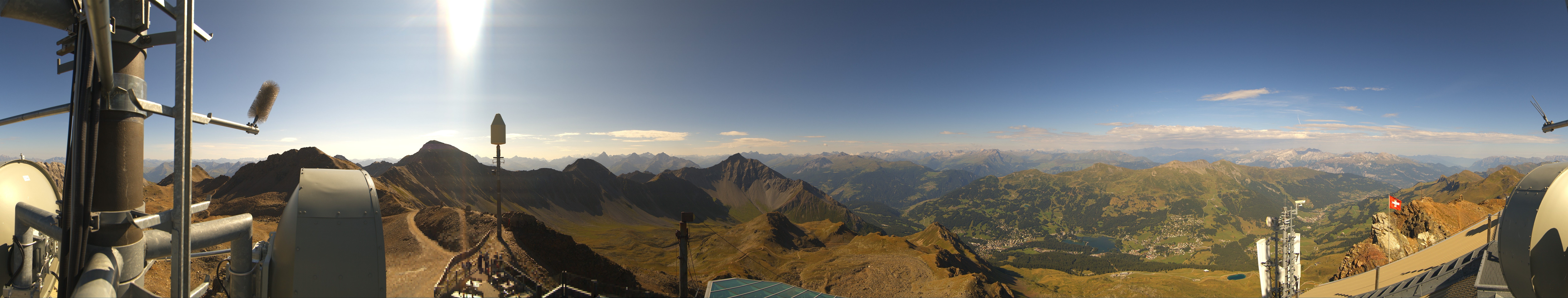 Archiv Foto Webcam Lenzerheide Parpaner Rothorn