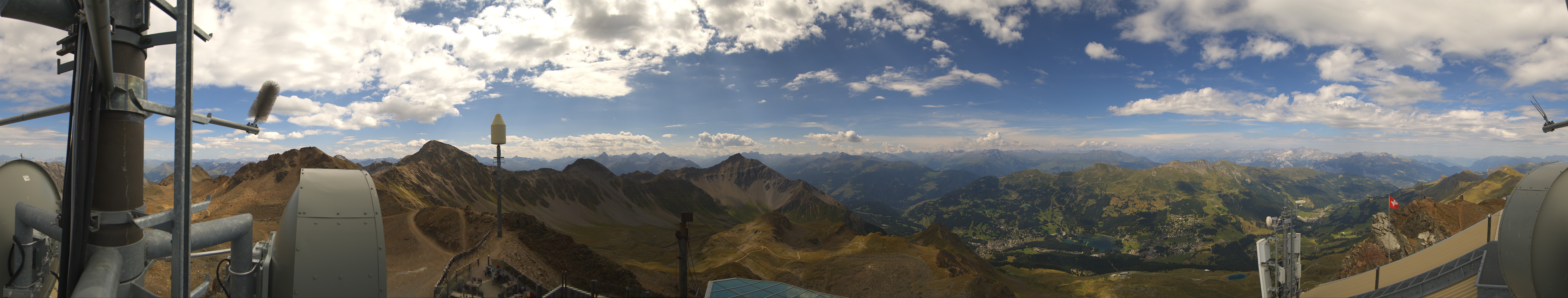 Archiv Foto Webcam Lenzerheide Parpaner Rothorn