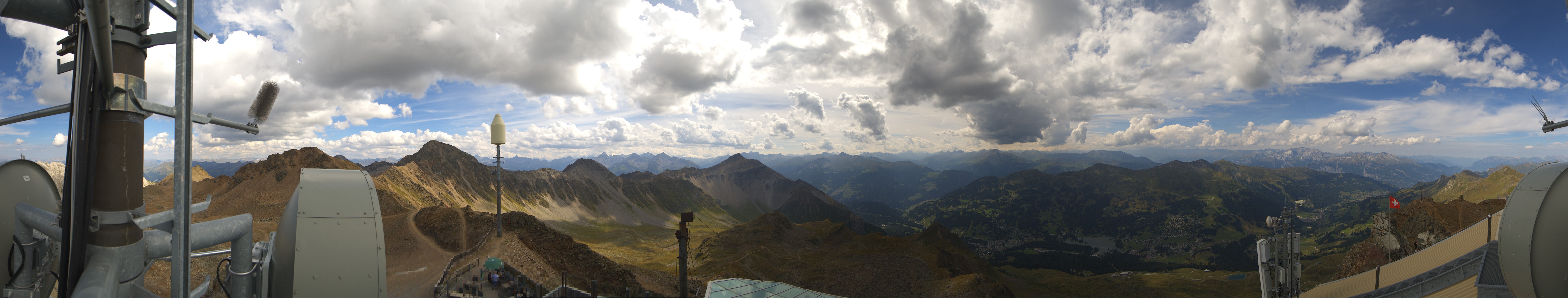 Archiv Foto Webcam Lenzerheide Parpaner Rothorn