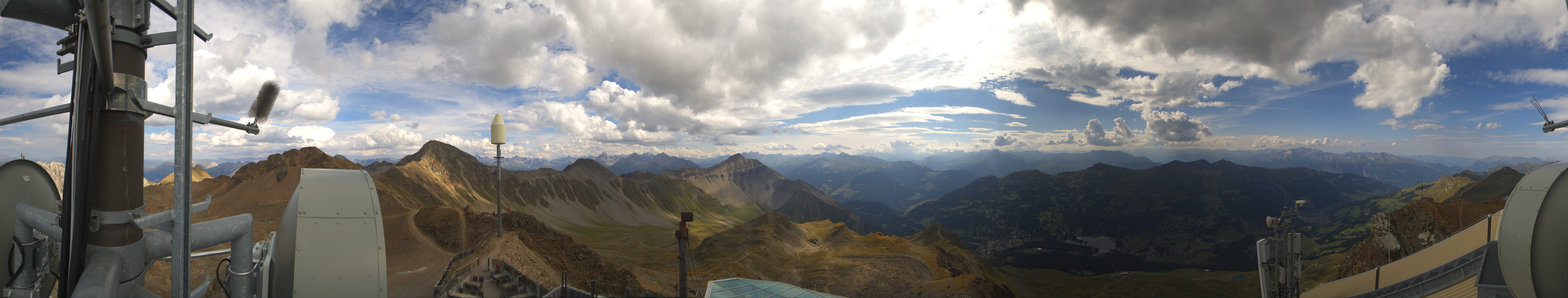 Archiv Foto Webcam Lenzerheide Parpaner Rothorn
