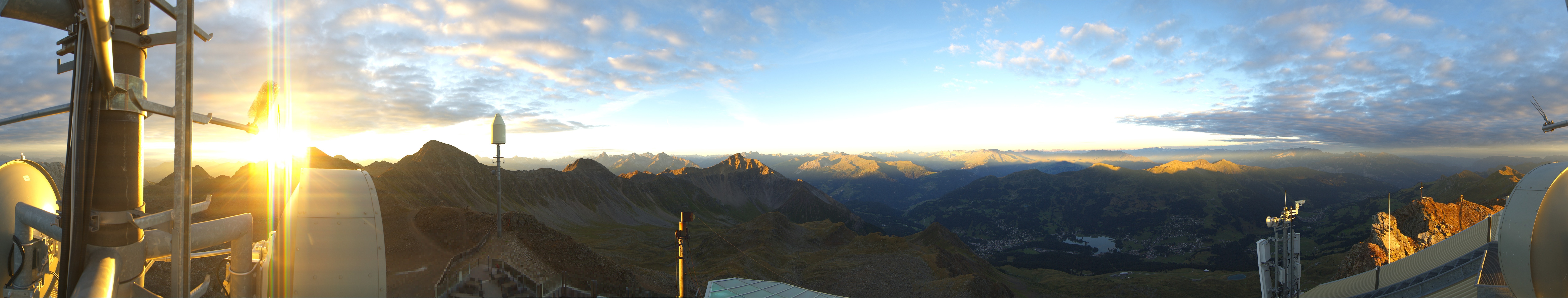 Archiv Foto Webcam Lenzerheide Parpaner Rothorn