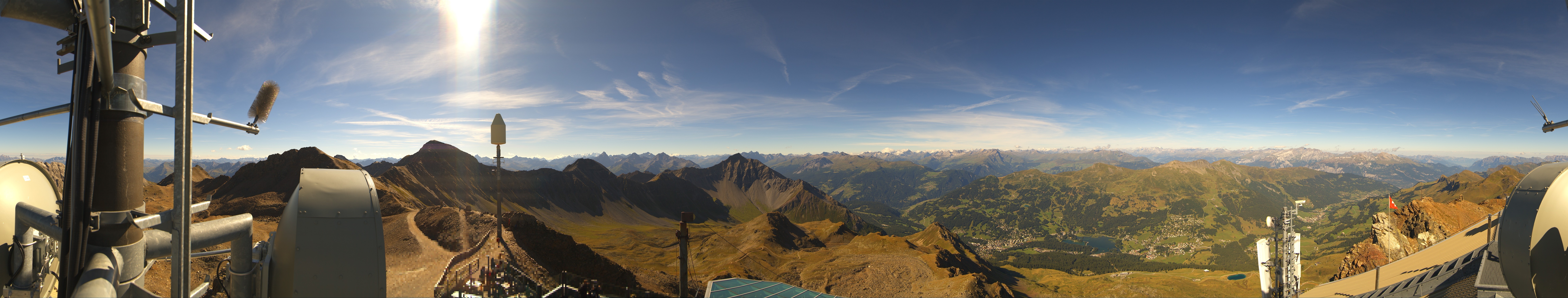 Archiv Foto Webcam Lenzerheide Parpaner Rothorn