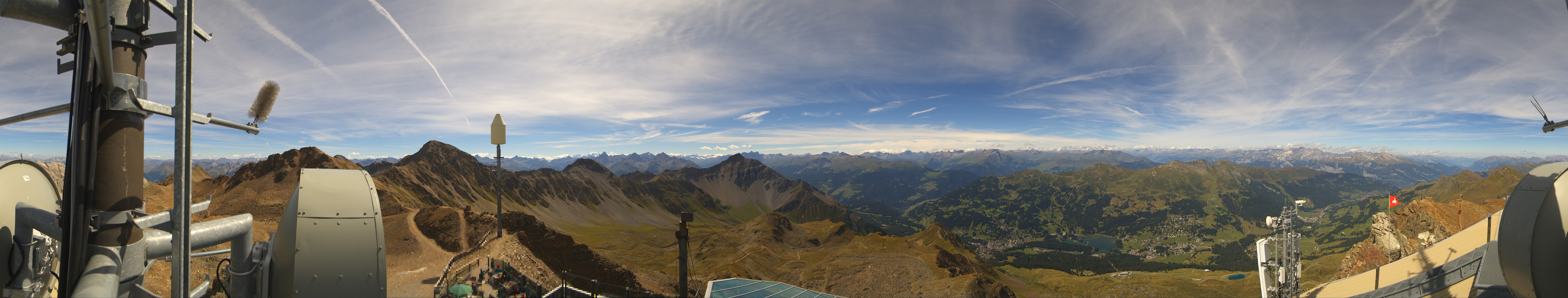 Archiv Foto Webcam Lenzerheide Parpaner Rothorn