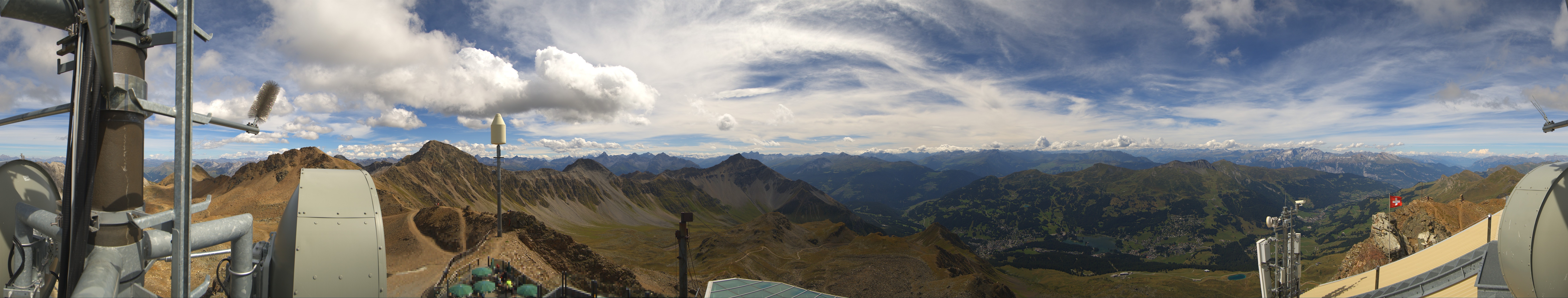 Archiv Foto Webcam Lenzerheide Parpaner Rothorn