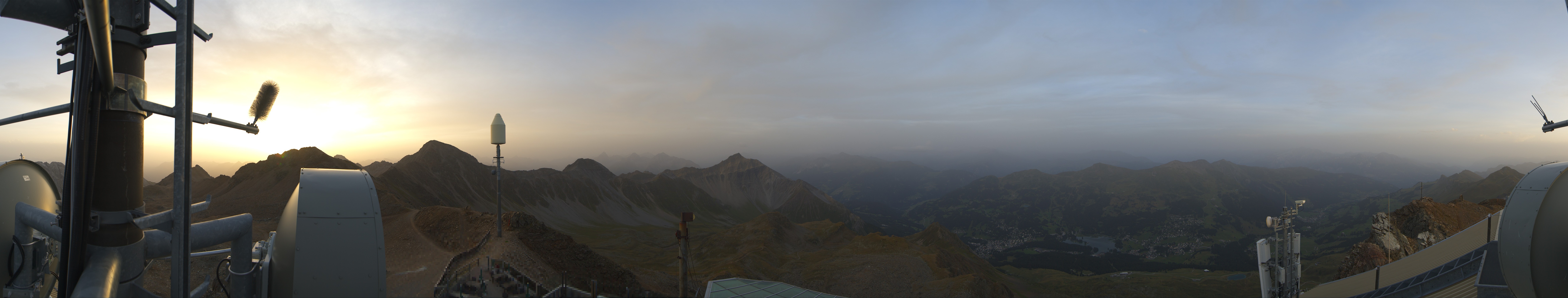 Archived image Webcam Summit Parpaner Rothorn Lenzerheide