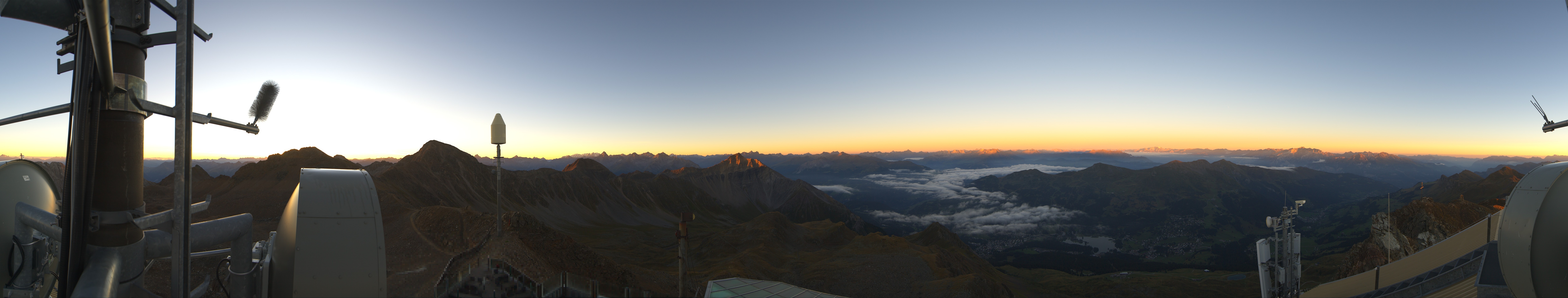 Archiv Foto Webcam Lenzerheide Parpaner Rothorn