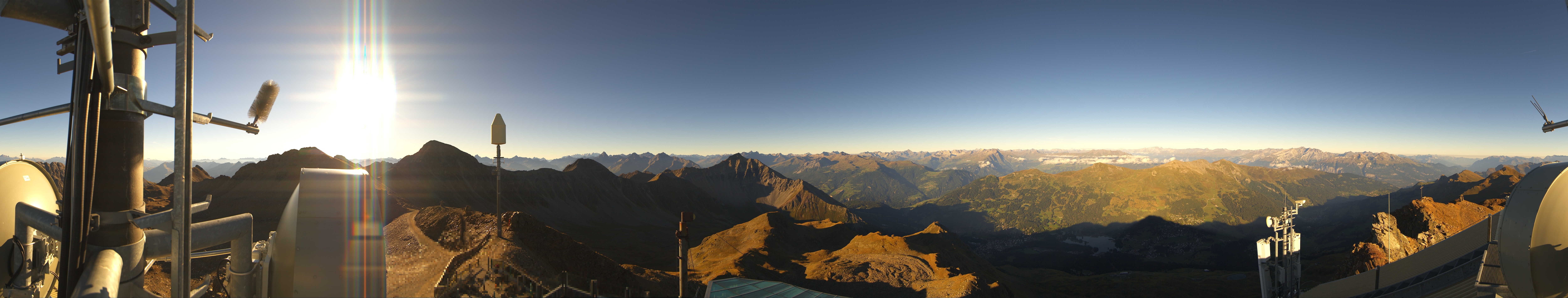 Archiv Foto Webcam Lenzerheide Parpaner Rothorn
