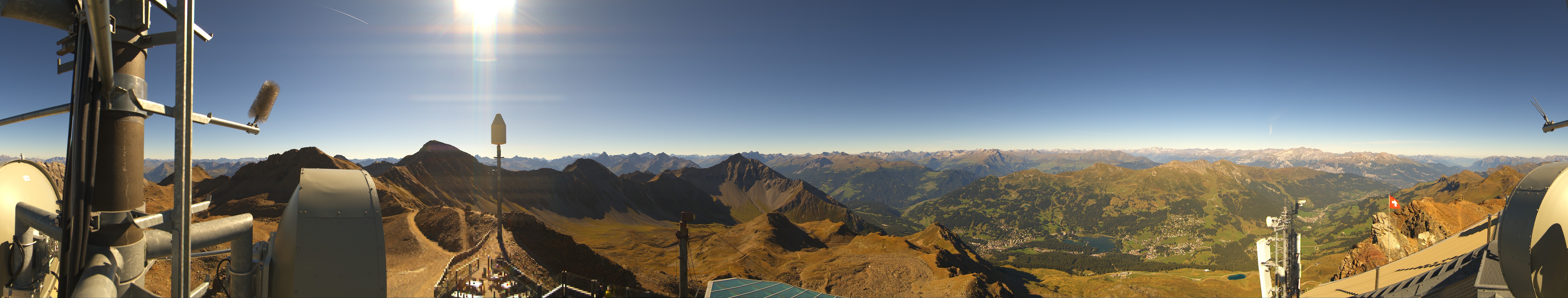 Archiv Foto Webcam Lenzerheide Parpaner Rothorn