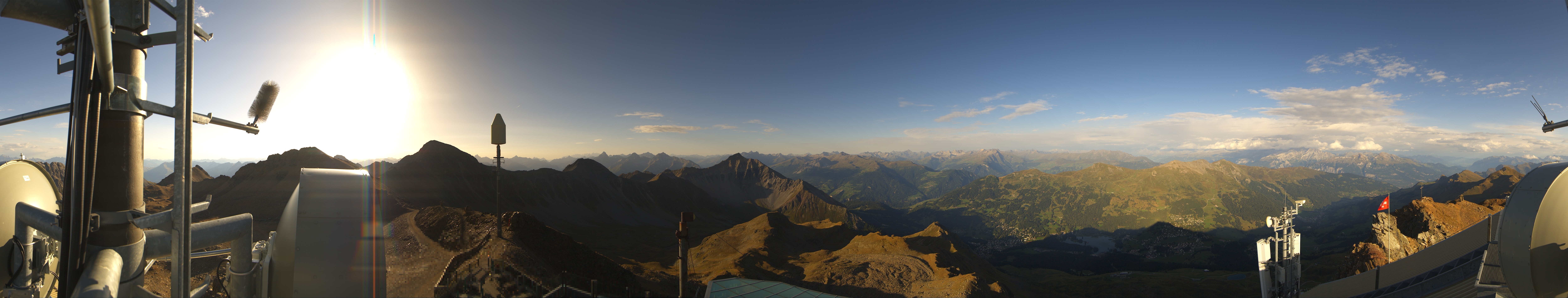 Archiv Foto Webcam Lenzerheide Parpaner Rothorn
