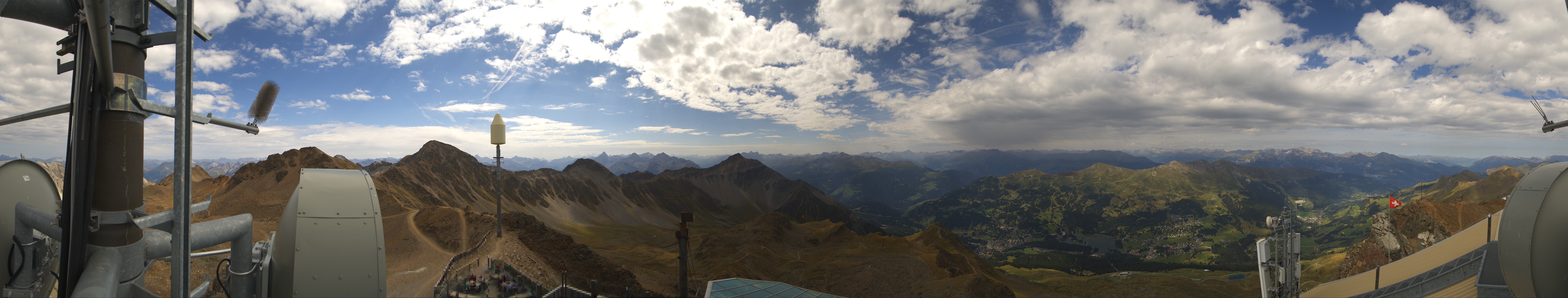 Archiv Foto Webcam Lenzerheide Parpaner Rothorn