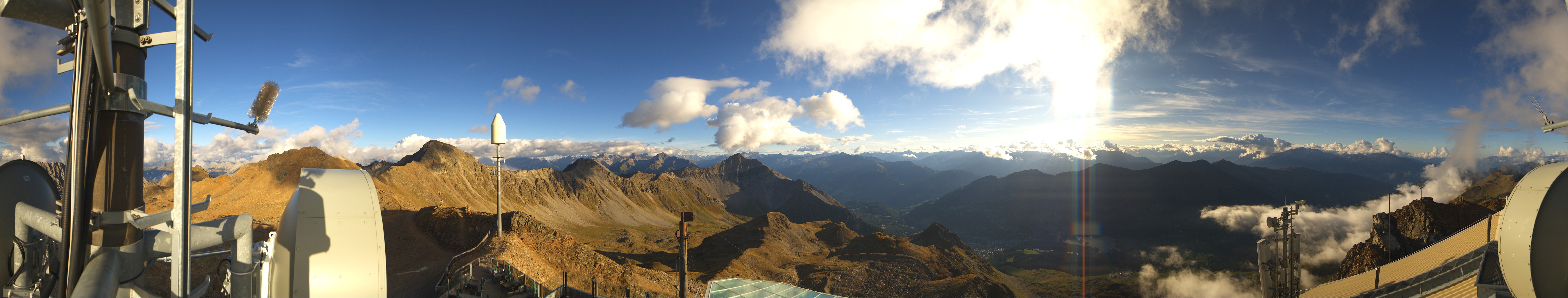 Archiv Foto Webcam Lenzerheide Parpaner Rothorn