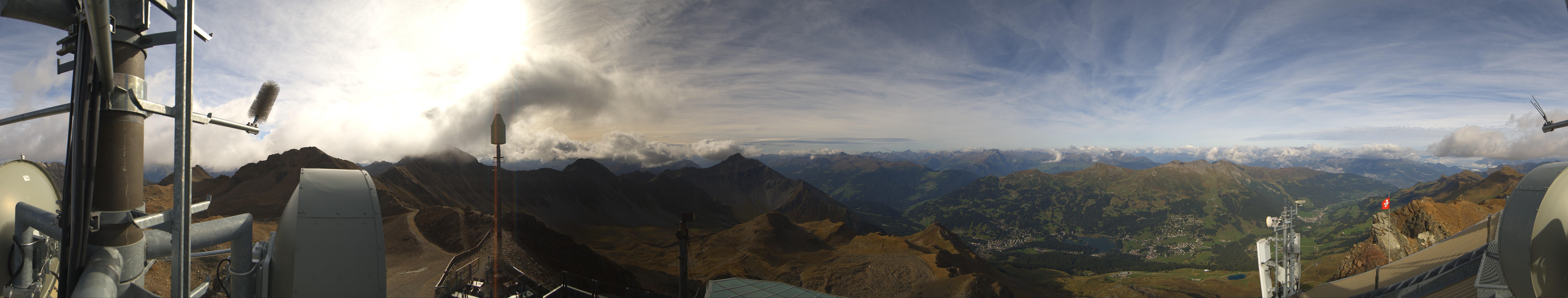 Archiv Foto Webcam Lenzerheide Parpaner Rothorn