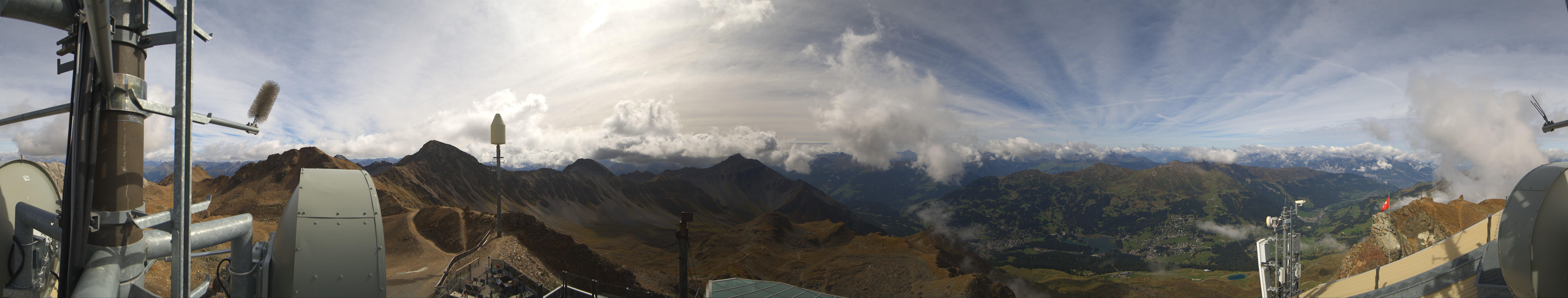 Archiv Foto Webcam Lenzerheide Parpaner Rothorn