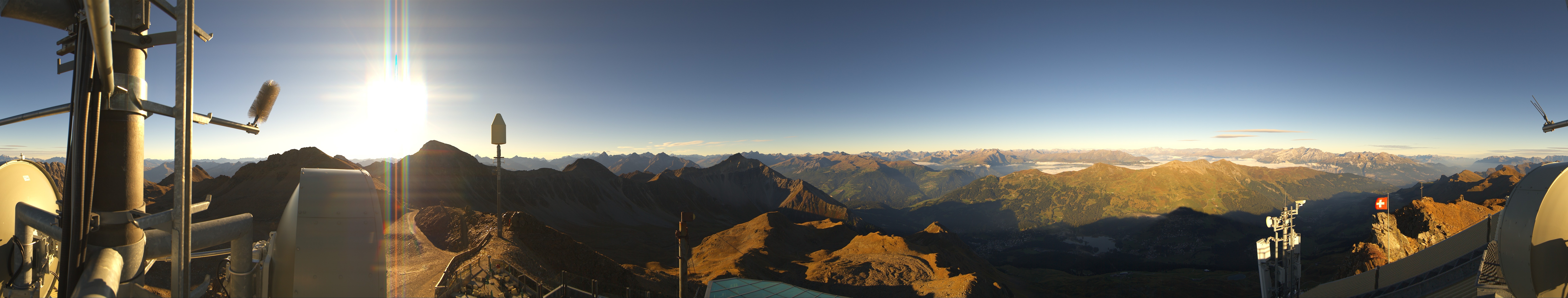 Archiv Foto Webcam Lenzerheide Parpaner Rothorn