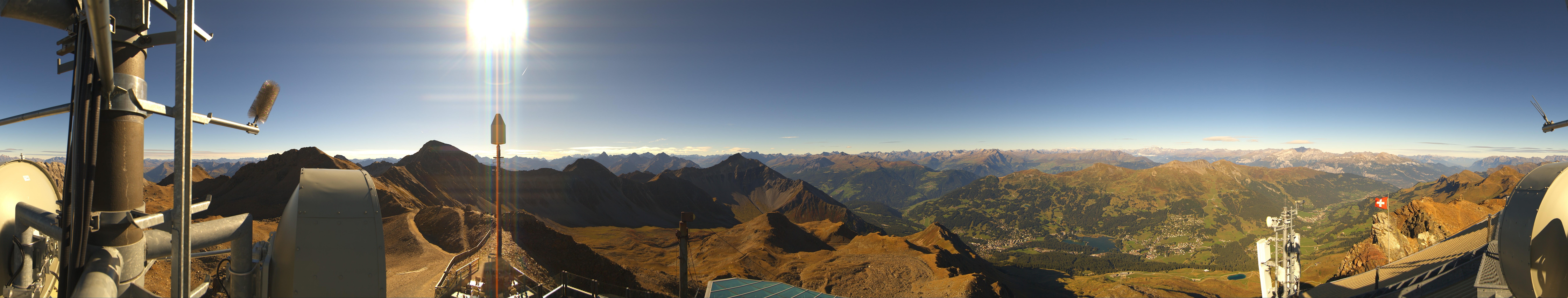 Archiv Foto Webcam Lenzerheide Parpaner Rothorn