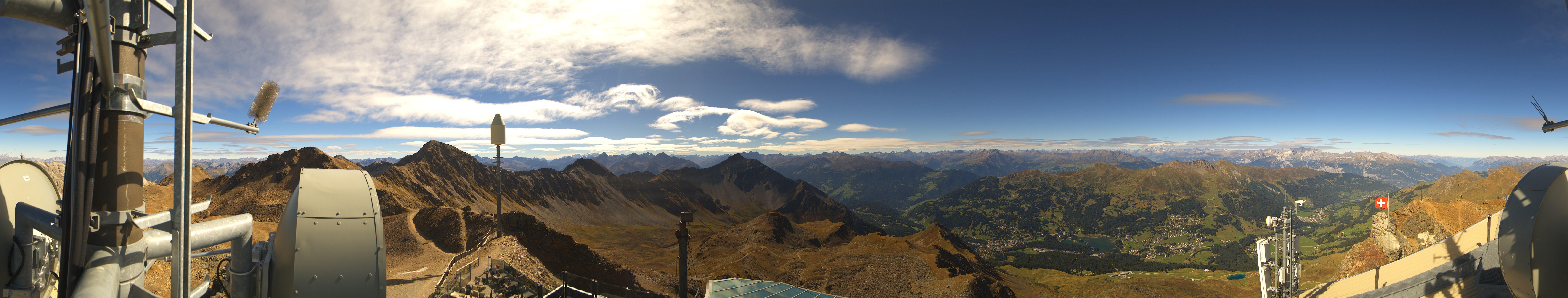 Archiv Foto Webcam Lenzerheide Parpaner Rothorn