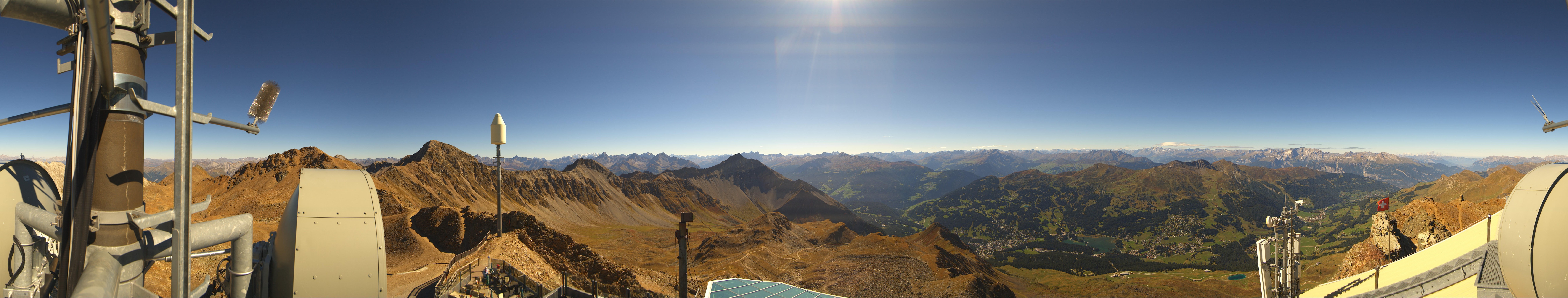 Archiv Foto Webcam Lenzerheide Parpaner Rothorn