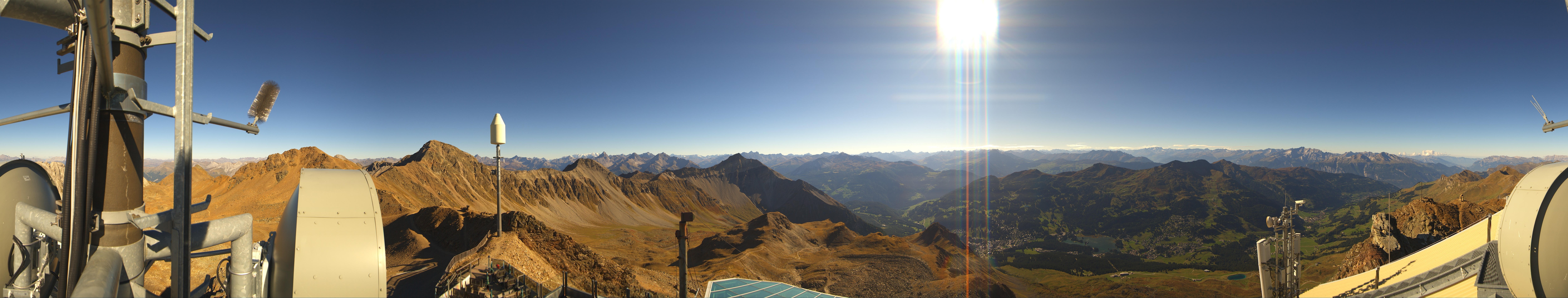 Archiv Foto Webcam Lenzerheide Parpaner Rothorn