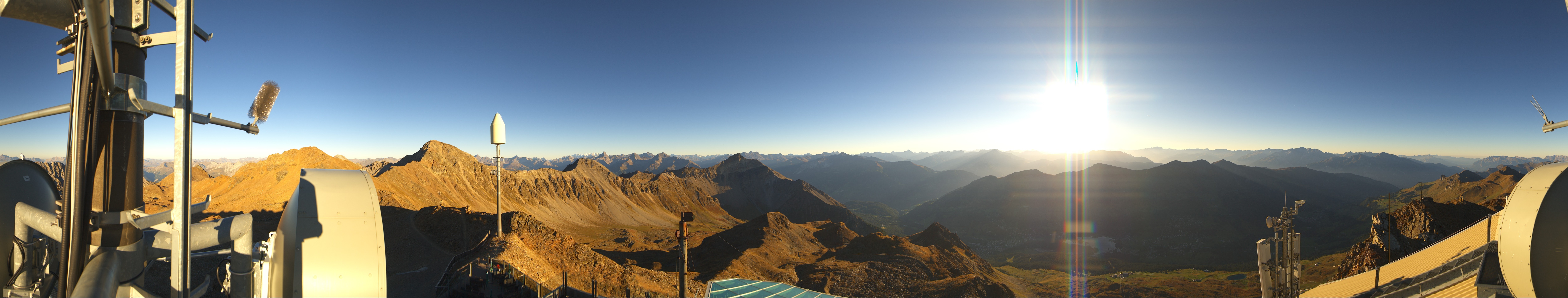 Archiv Foto Webcam Lenzerheide Parpaner Rothorn