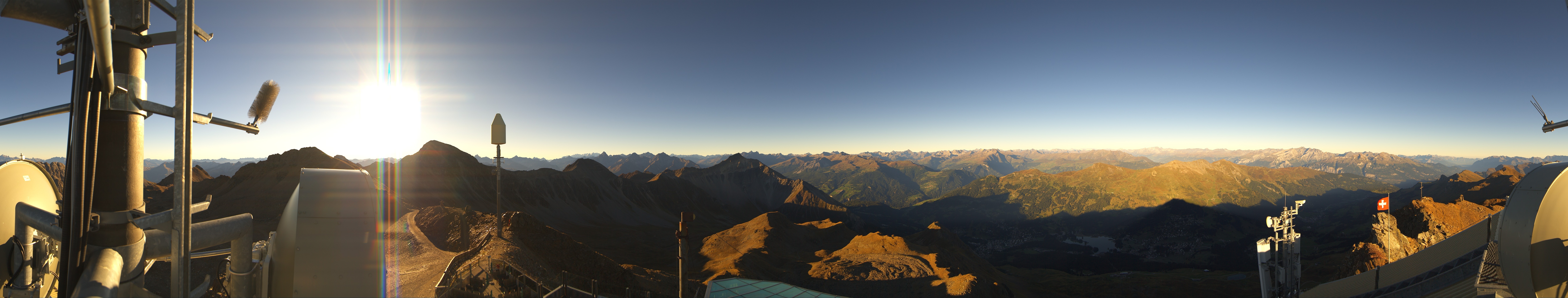 Archiv Foto Webcam Lenzerheide Parpaner Rothorn