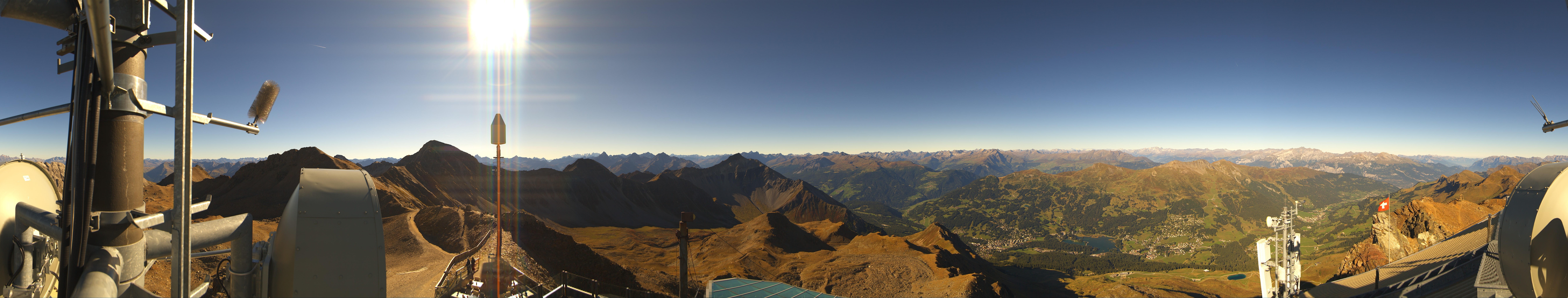 Archiv Foto Webcam Lenzerheide Parpaner Rothorn