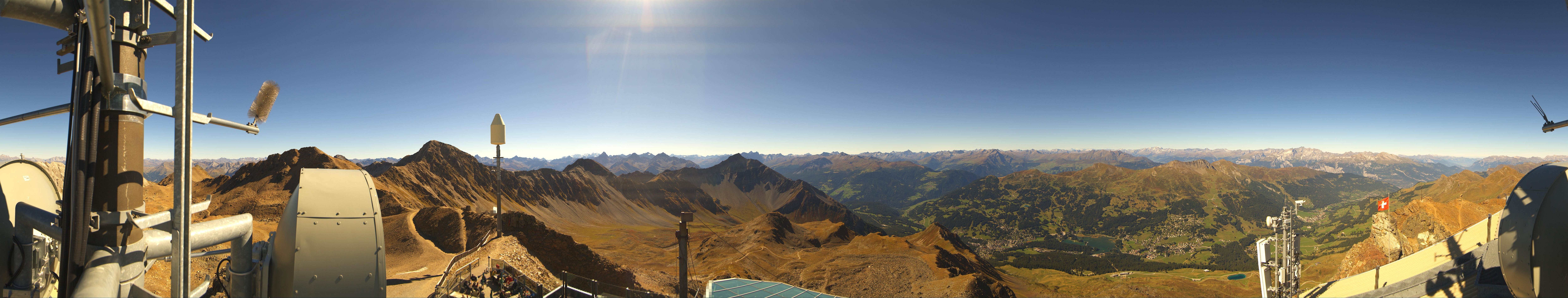 Archiv Foto Webcam Lenzerheide Parpaner Rothorn
