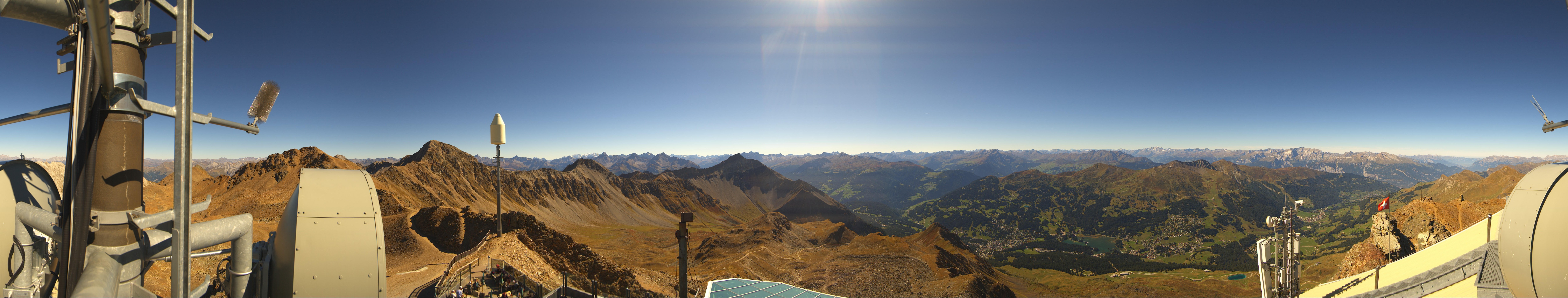 Archiv Foto Webcam Lenzerheide Parpaner Rothorn