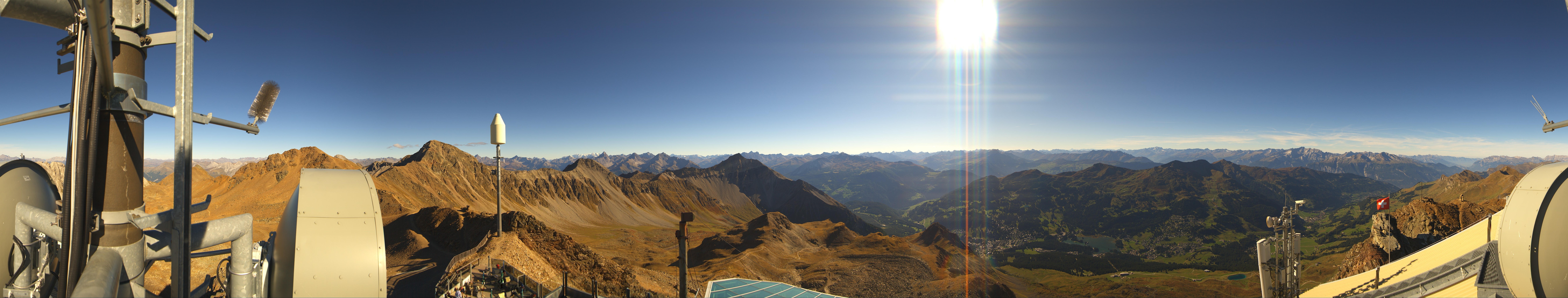 Archiv Foto Webcam Lenzerheide Parpaner Rothorn