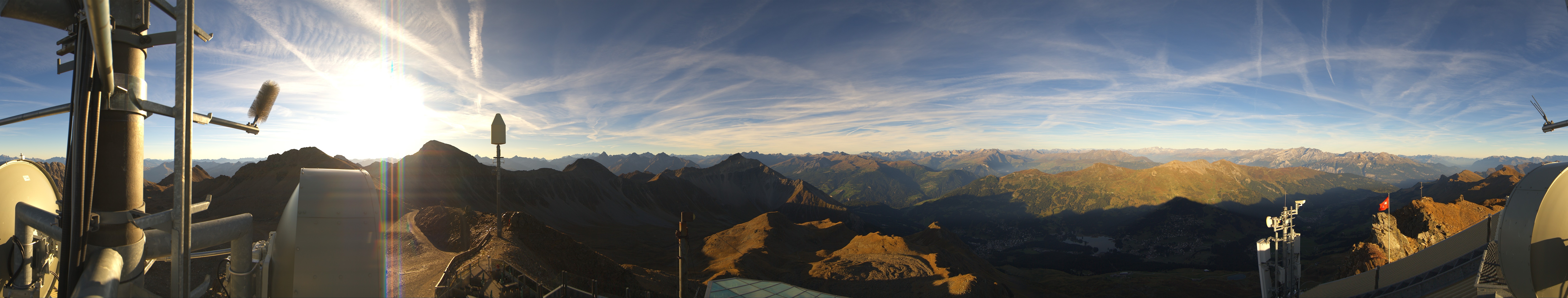 Archiv Foto Webcam Lenzerheide Parpaner Rothorn