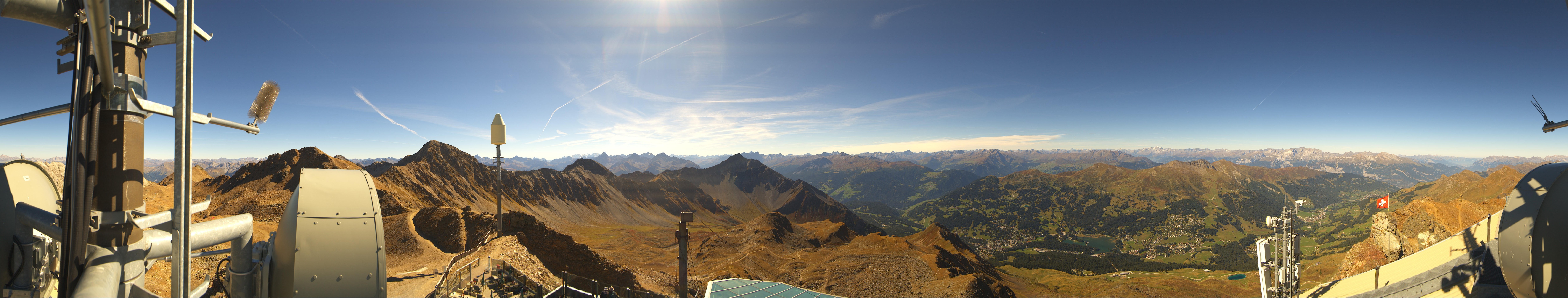 Archiv Foto Webcam Lenzerheide Parpaner Rothorn