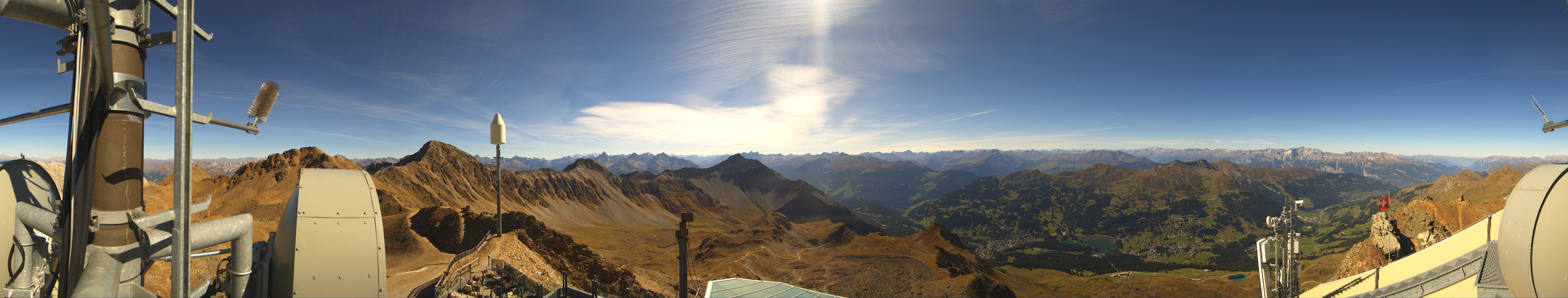 Archiv Foto Webcam Lenzerheide Parpaner Rothorn