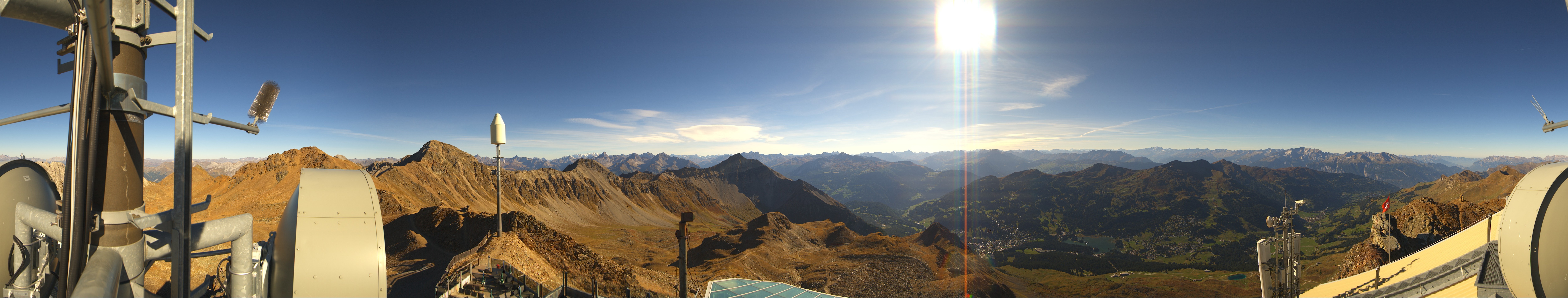 Archiv Foto Webcam Lenzerheide Parpaner Rothorn