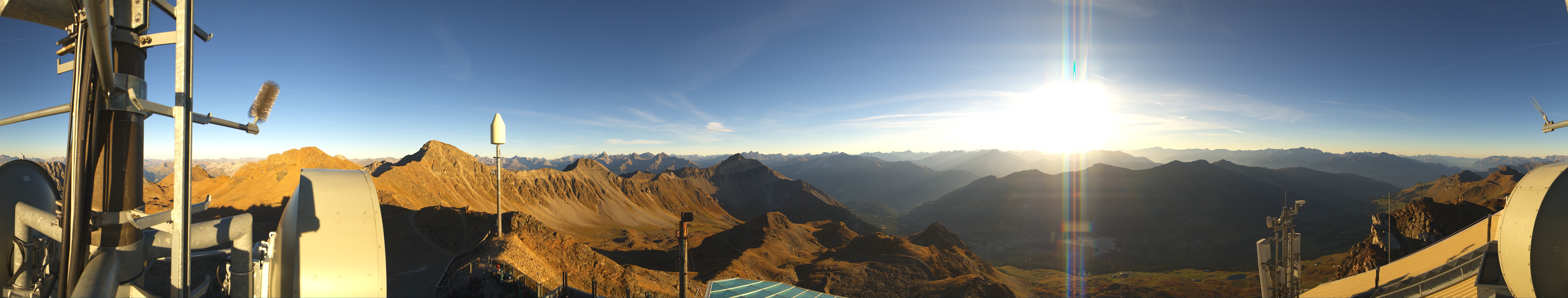Archiv Foto Webcam Lenzerheide Parpaner Rothorn