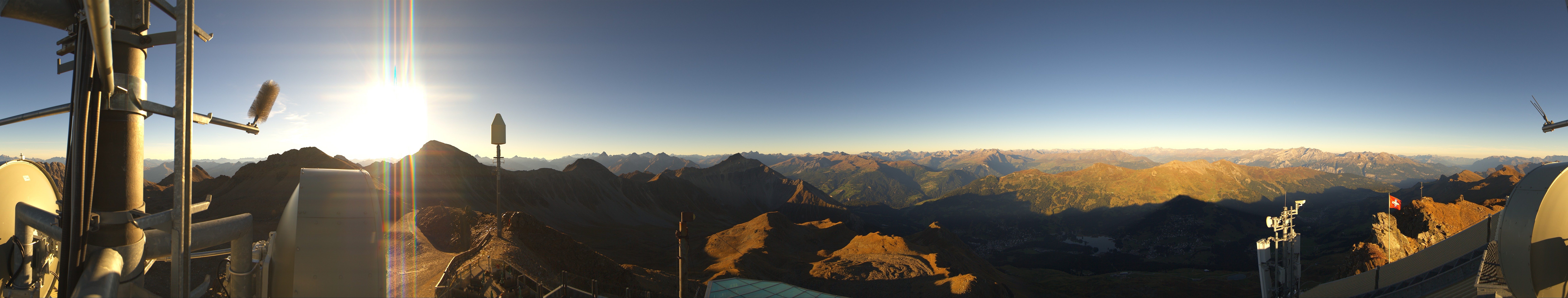 Archiv Foto Webcam Lenzerheide Parpaner Rothorn