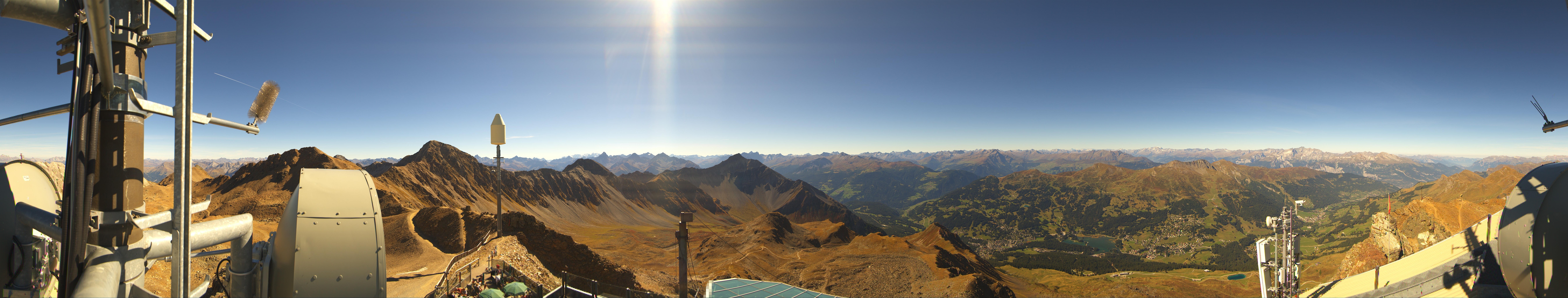 Archiv Foto Webcam Lenzerheide Parpaner Rothorn