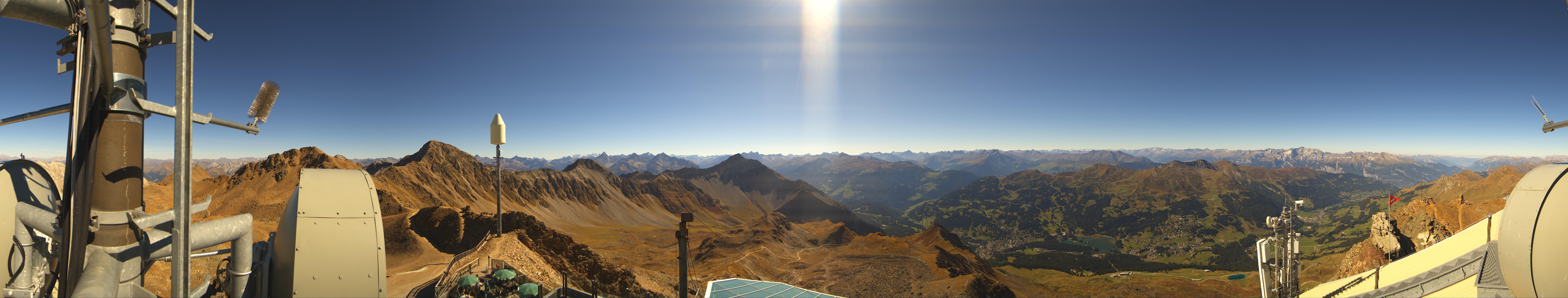 Archiv Foto Webcam Lenzerheide Parpaner Rothorn