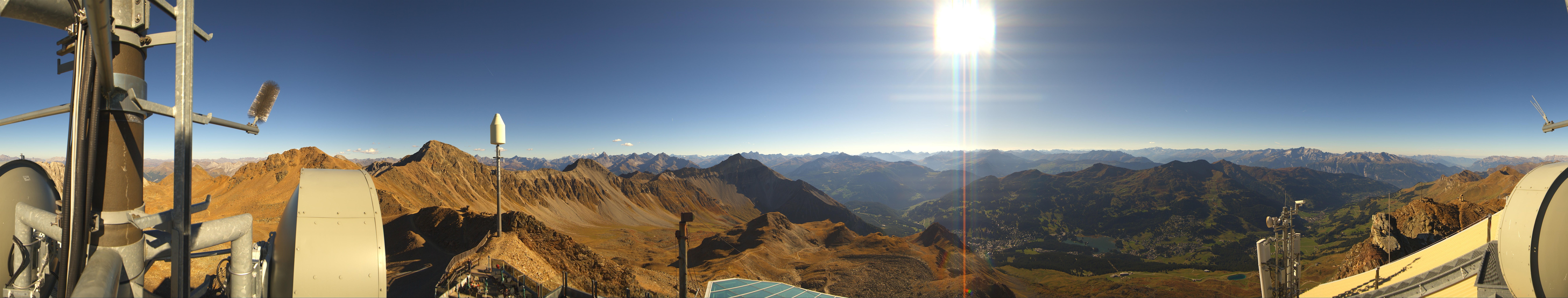 Archiv Foto Webcam Lenzerheide Parpaner Rothorn