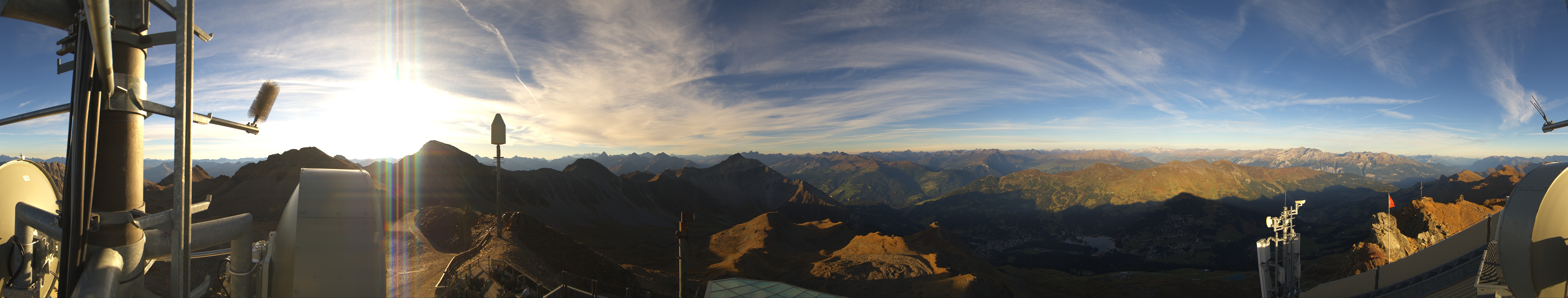 Archiv Foto Webcam Lenzerheide Parpaner Rothorn