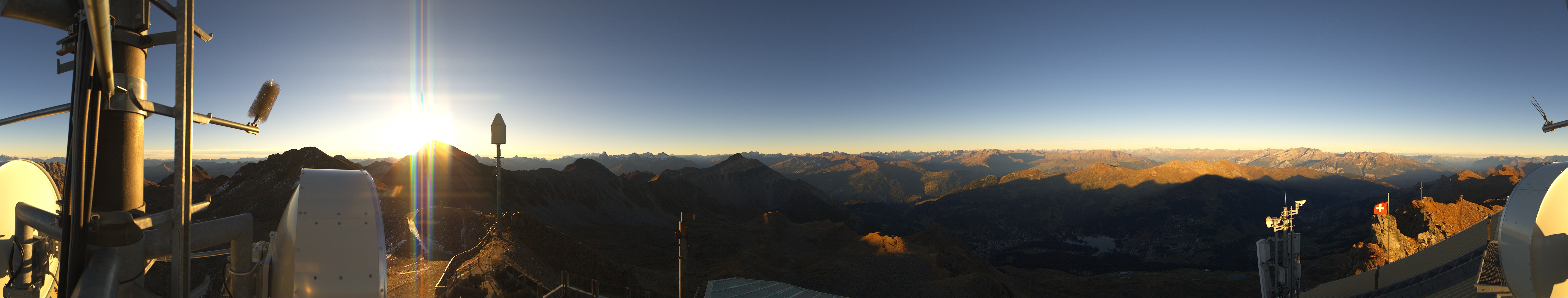 Archiv Foto Webcam Lenzerheide Parpaner Rothorn