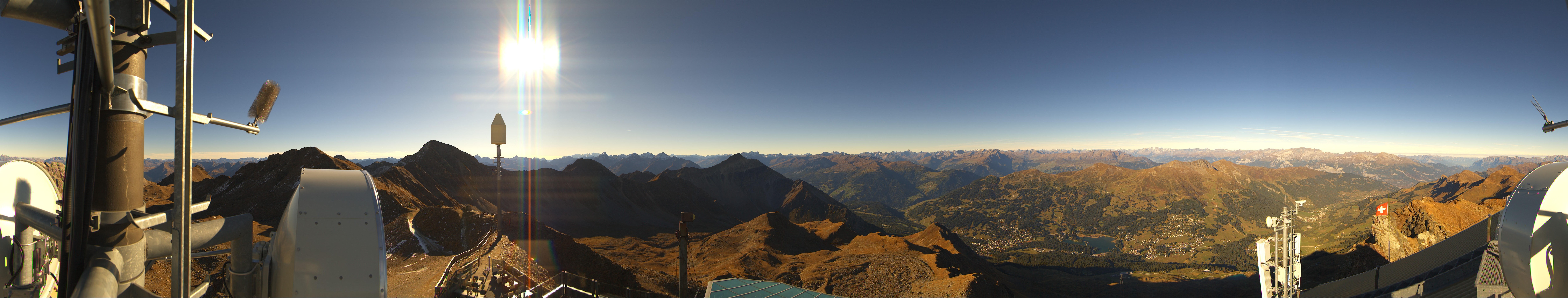 Archiv Foto Webcam Lenzerheide Parpaner Rothorn