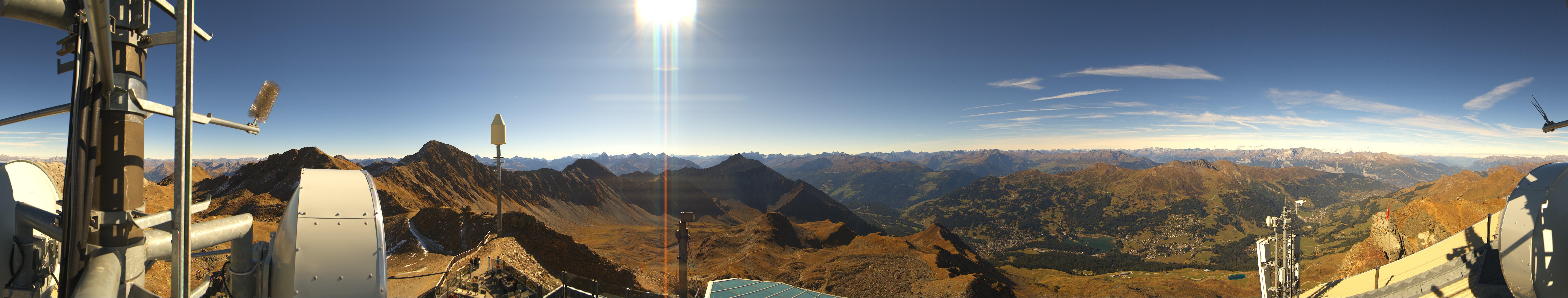 Archiv Foto Webcam Lenzerheide Parpaner Rothorn