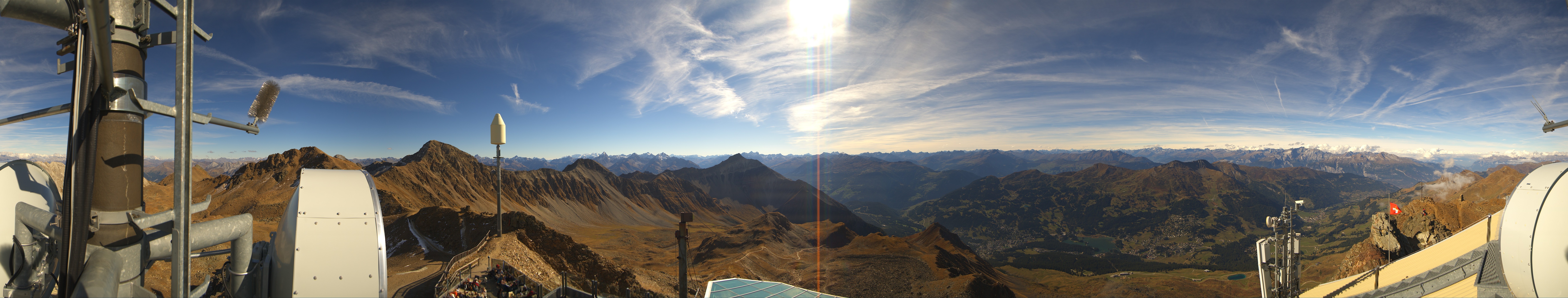Archiv Foto Webcam Lenzerheide Parpaner Rothorn