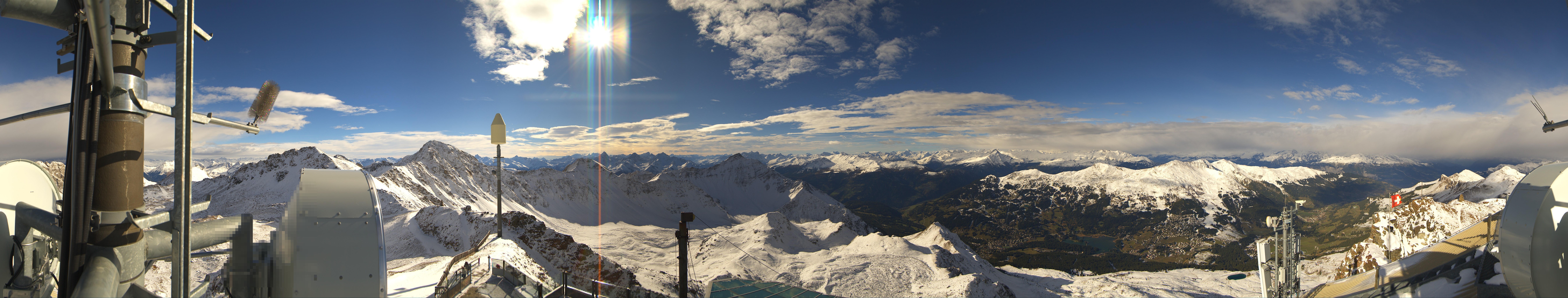 Archiv Foto Webcam Lenzerheide Parpaner Rothorn
