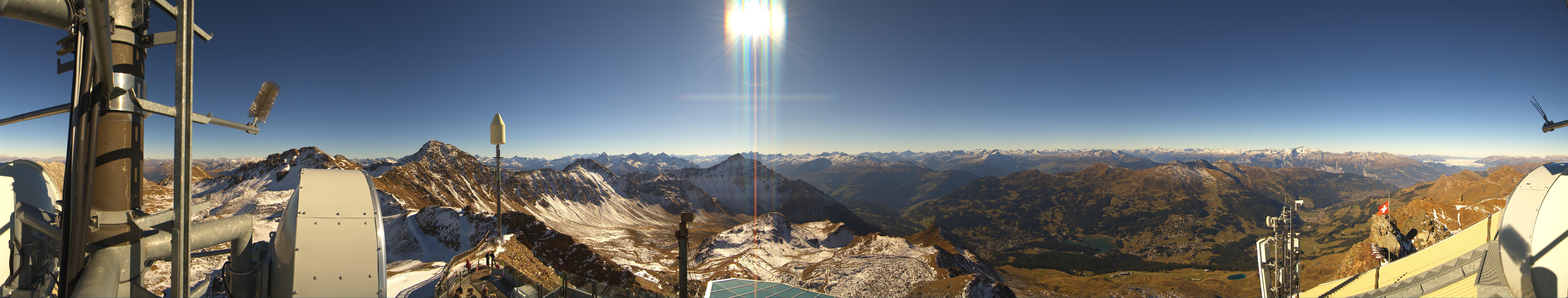 Archiv Foto Webcam Lenzerheide Parpaner Rothorn