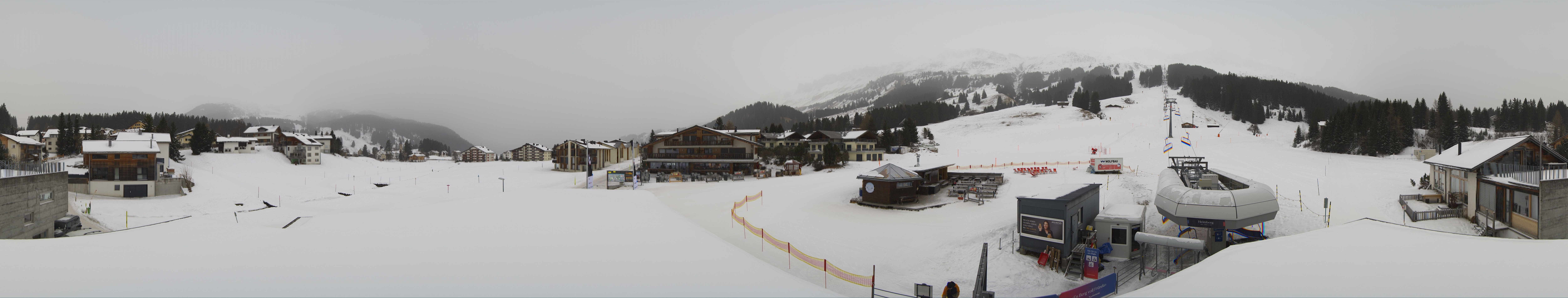 Archiv Foto Webcam Panoramablick Parpan