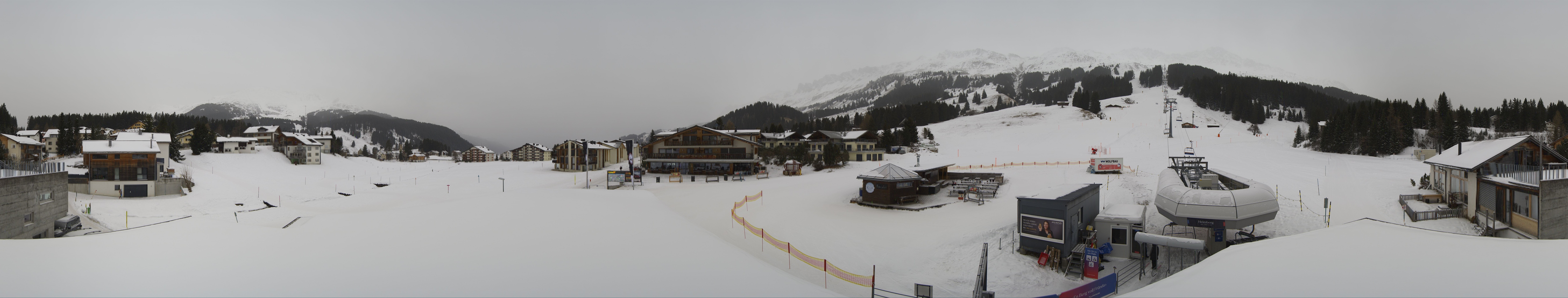 Archiv Foto Webcam Panoramablick Parpan