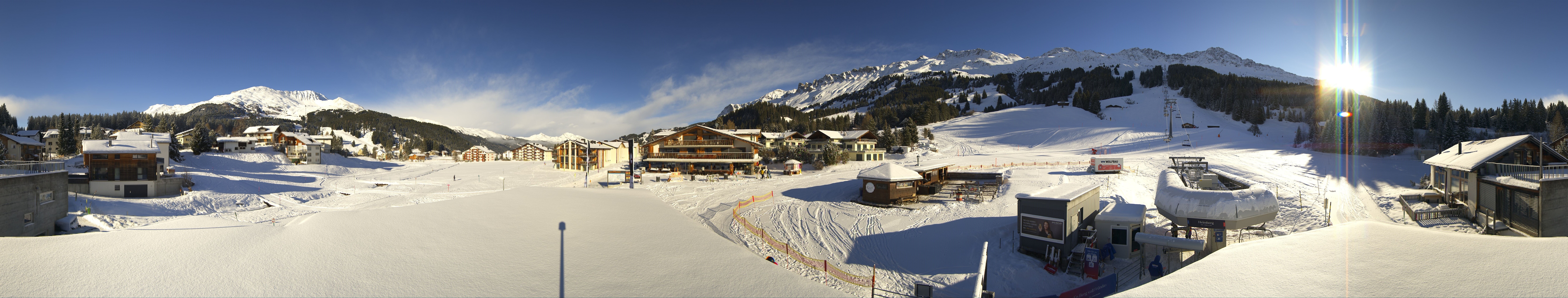 Archiv Foto Webcam Panoramablick Parpan